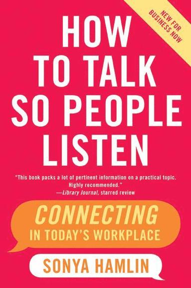 bokomslag How to Talk So People Listen