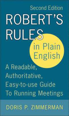 bokomslag Robert's Rules In Plain English