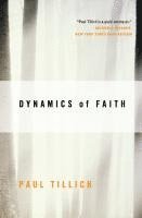 bokomslag Dynamics Of Faith