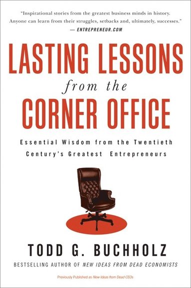 bokomslag Lasting Lessons from the Corner Office