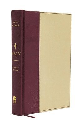 bokomslag NRSV, Standard Catholic Edition Bible, Anglicized, Hardcover, Tan/Red