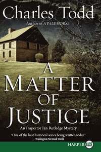 bokomslag Matter Of Justice Large Print