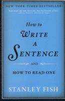 bokomslag How to Write a Sentence