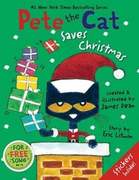 bokomslag Pete the Cat Saves Christmas: Includes Sticker Sheet! a Christmas Holiday Book for Kids