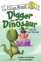 bokomslag Digger The Dinosaur And The Cake Mistake