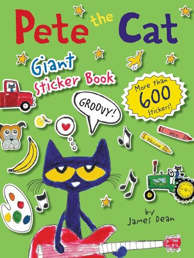 James Dean, Kimberly Dean - Pete the Cat Giant Sticker Book, Häftad