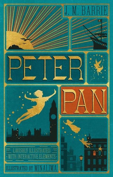 bokomslag Peter Pan (MinaLima Edition) (lllustrated with Interactive Elements)