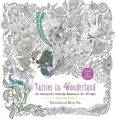 Marcos Chin - Fairies in Wonderland: An Interactive Coloring Adventure for All Ages, Häftad