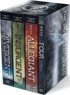 Veronica Roth - Divergent Series Set: Divergent, Insurgent, Allegiant, Four, Häftad