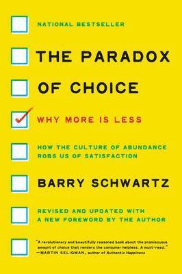bokomslag The Paradox of Choice