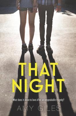 Amy Giles - That Night, Inbunden