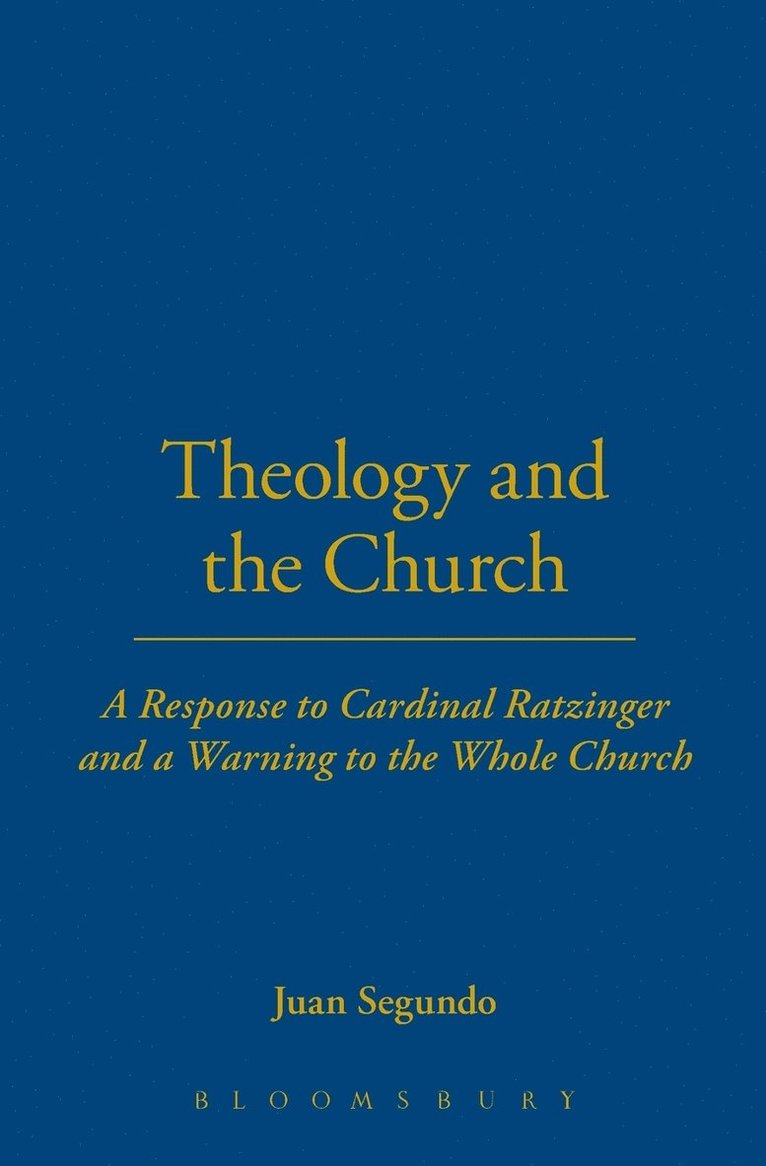 Theology and the Church 1