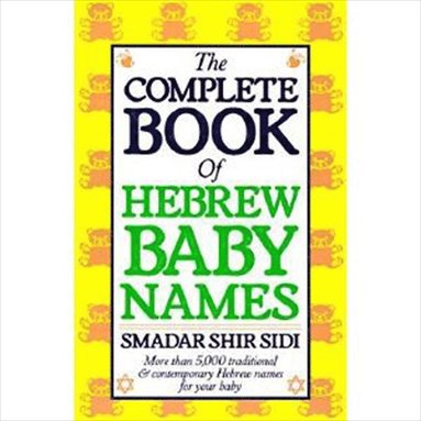 bokomslag Complete Book of Hebrew Baby Names