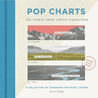 Katrina McHugh, Katrina Mchugh - Pop Charts: 100 Iconic Song Lyrics Visualized, Inbunden