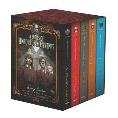 A Series of Unfortunate Events #5-9 Netflix Tie-in Box Set 1