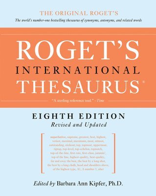 Roget's International Thesaurus, 8Th Edition 1