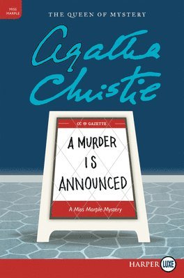 Agatha Christie - Murder Is Announced, Häftad