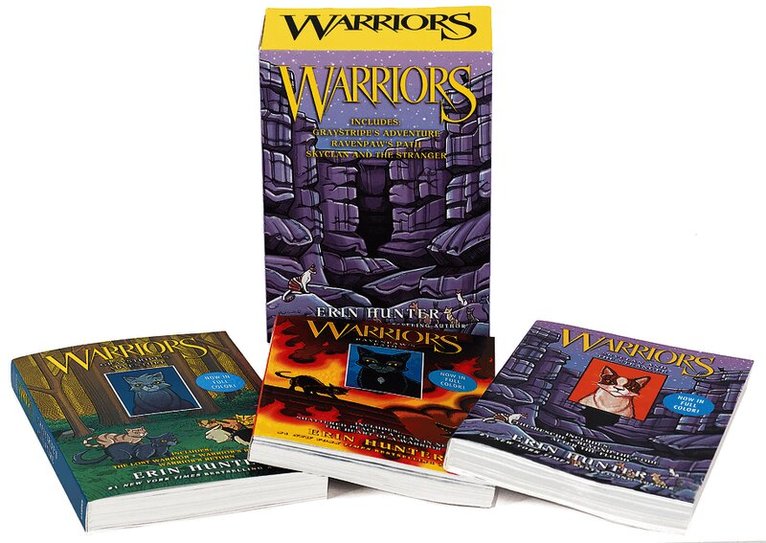 Erin Hunter - Warriors Manga 3-Book Full-Color Box Set, Häftad