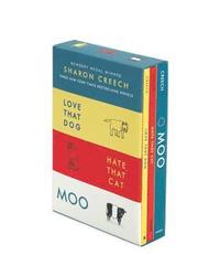bokomslag Sharon Creech 3-Book Box Set: Love That Dog, Hate That Cat, Moo