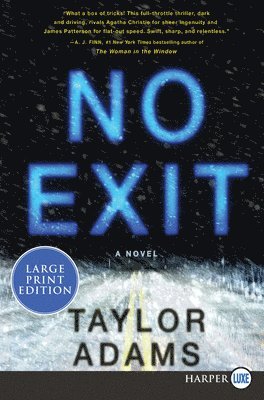 Taylor Adams - No Exit, Häftad