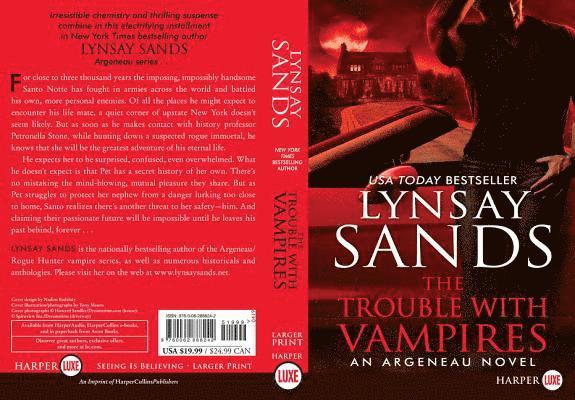 Lynsay Sands - The Trouble with Vampires: An Argeneau Novel, Häftad