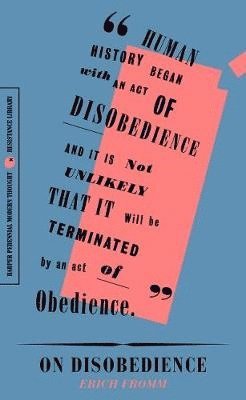 bokomslag On Disobedience