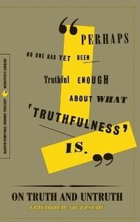 bokomslag On Truth and Untruth