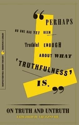 Friedrich Nietzsche - On Truth and Untruth, Häftad