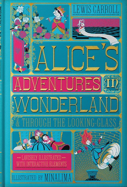 Lewis Carroll - Alice's Adventures in Wonderland (MinaLima Edition), Inbunden