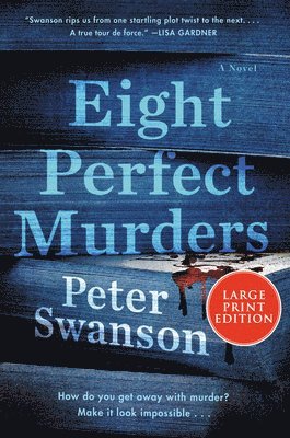 Peter Swanson - Eight Perfect Murders, Häftad