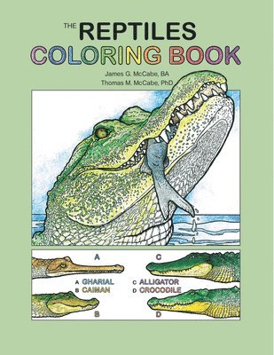Coloring Concepts Inc - The Reptiles Coloring Book: A Coloring Book, Häftad