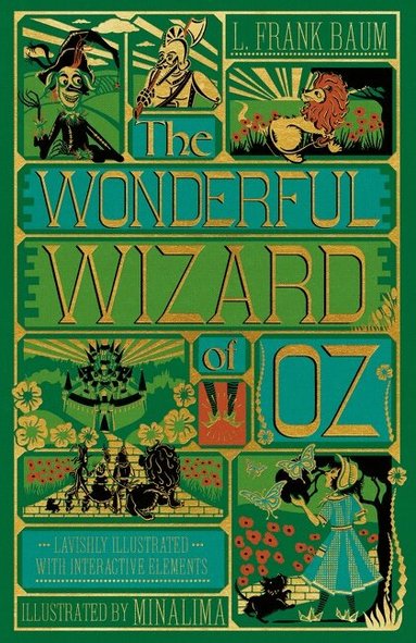 L. Frank Baum - Wonderful Wizard of Oz Interactive (MinaLima Edition), Inbunden