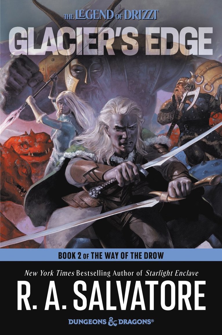 R. A. Salvatore, R A Salvatore - Glacier's Edge, Häftad