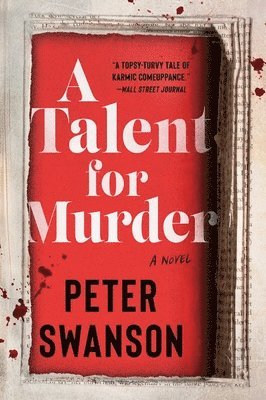 Peter Swanson - A Talent for Murder, Häftad