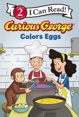 bokomslag Curious George Colors Eggs