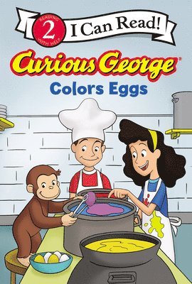 bokomslag Curious George Colors Eggs