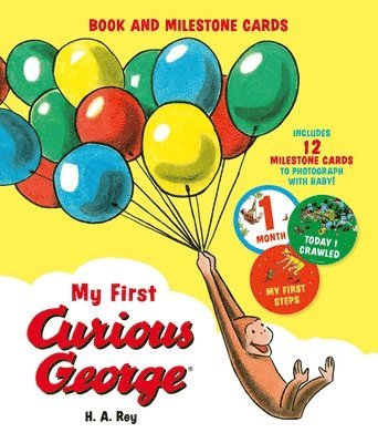 bokomslag My First Curious George (Book and Milestone Cards)