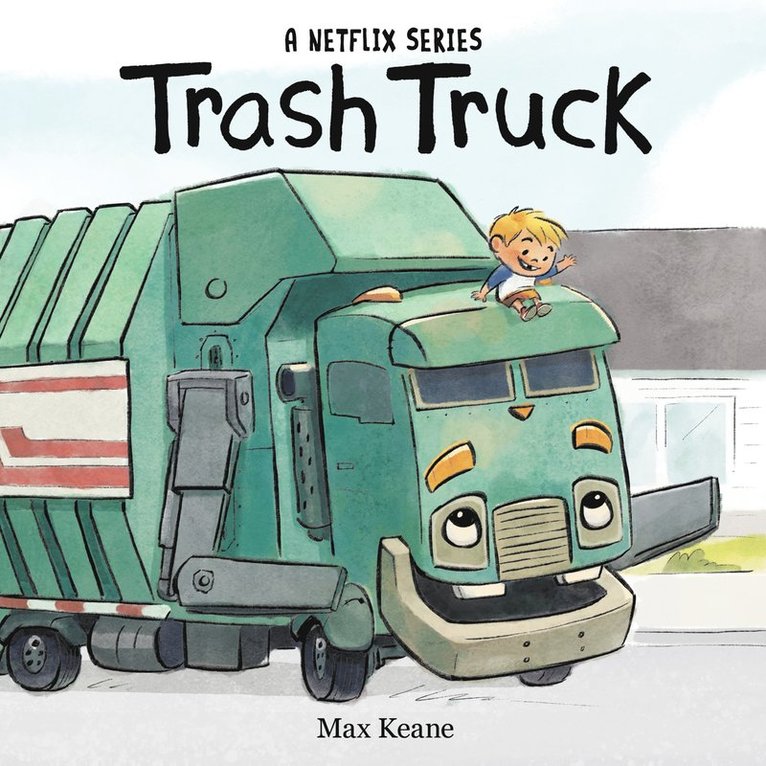 Max Keane - Trash Truck Board Book, Kartonnage