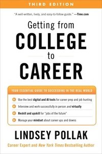 bokomslag Getting from College to Career Third Edition