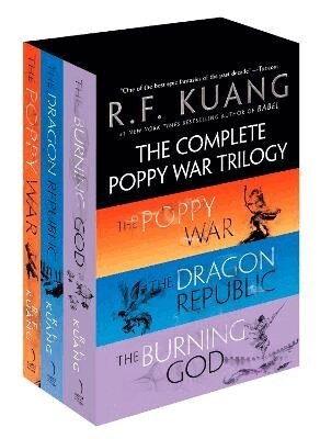 R. F. Kuang - The Complete Poppy War Trilogy Boxed Set: The Poppy War / The Dragon Republic / The Burning God, Häftad