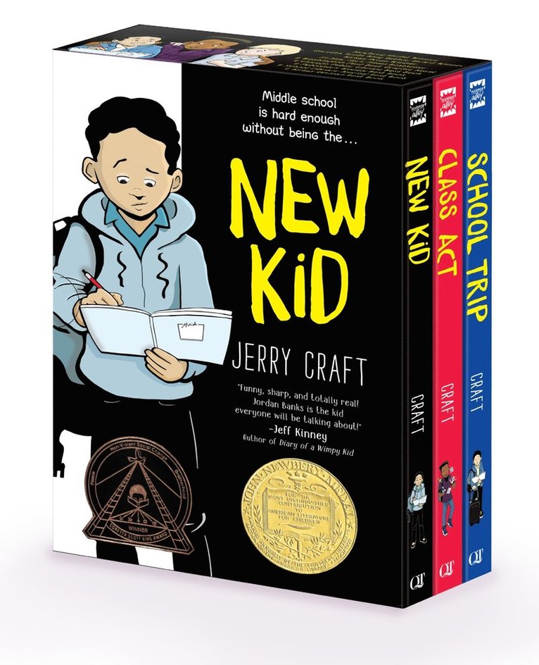 Jerry Craft - New Kid 3-Book Box Set, Häftad