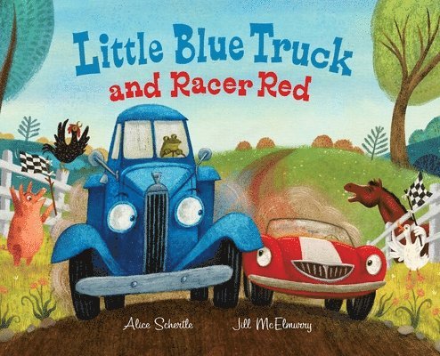 Little Blue Truck and Racer Red 1