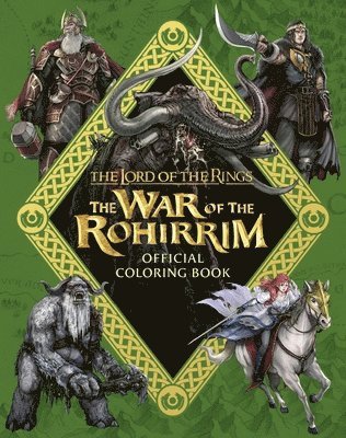 bokomslag The Lord of the Rings: The War of the Rohirrim Official Coloring Book