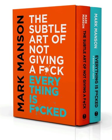 Mark Manson - Subtle Art of Not Giving a F*ck / Everything Is F*cked Box Set, Inbunden