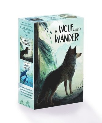 bokomslag Rosanne Parry 'Voice of the Wilderness' 2-Book Box Set: A Wolf Called Wander, a Whale of the Wild