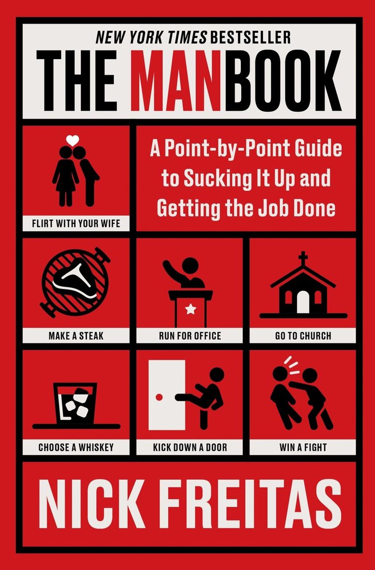 Nick Freitas - Manbook, Inbunden