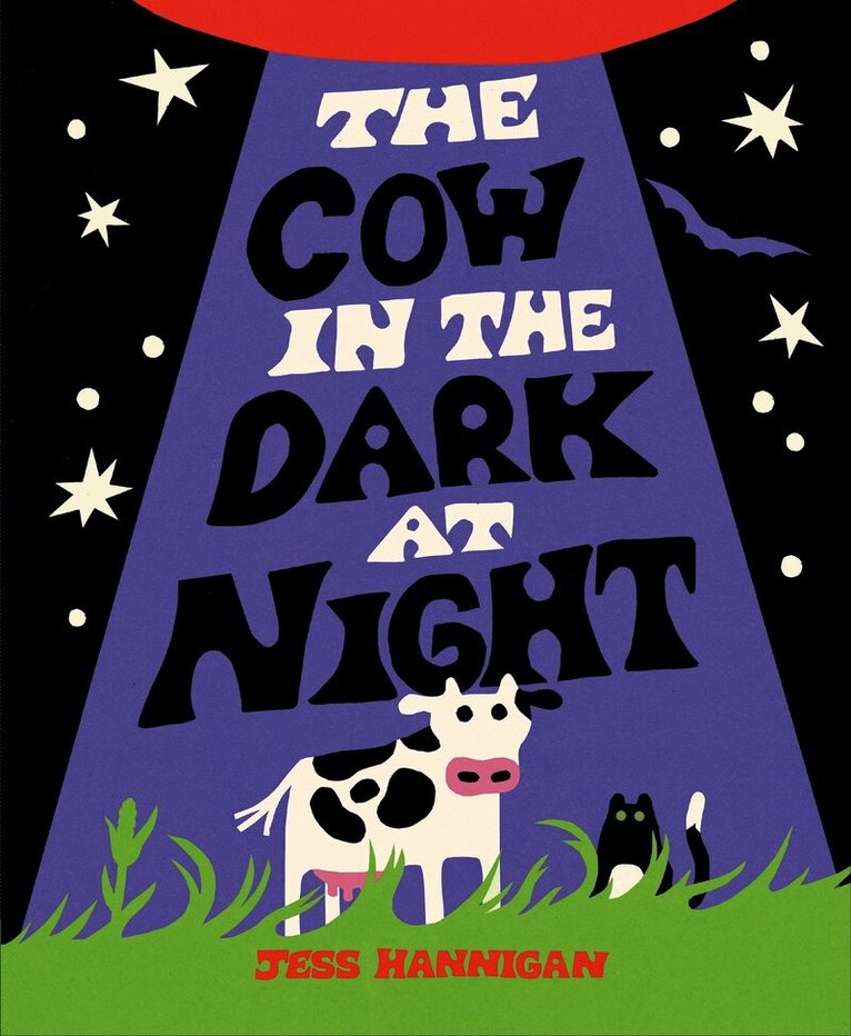 Cow in the Dark at Night