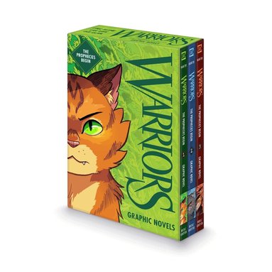 Erin Hunter - Warriors Graphic Novel Box Set: The Prophecies Begin, Häftad