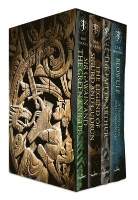 bokomslag Tolkien Myths and Legends Box Set: Sir Gawain and the Green Knight, the Legend of Sigurd and Gudrún, the Fall of Arthur, Beowulf