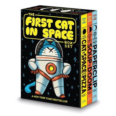 Mac Barnett - First Cat in Space 3-Book Box Set, Häftad
